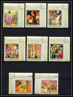 462b Fujeira MNH ** N° 431 / 438 A Scenes From The Bible Religion Adam Et Eve Jesus Christ Tableau (tableaux Painting) - Cristianesimo