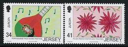 JERSEY - EUROPA 2006 - TEMA "INTEGRACIÓN".-  SERIE De 2 V. - N - 2006