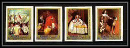 491a Manama MNH ** N° 65 / 68 B Diego Velázquez Tableau (tableaux Painting Paintings) Non Dentelé (Imperf) - Manama