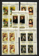 499c YAR (nord Yemen) MNH ** N° 582 / 586 A Tableau (tableaux Painting) Flemish Masters Rubens Bruegel Van Dyck Bloc 4 - Rubens