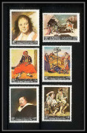 515a Yemen Kingdom MNH ** N° 290 / 295 A Tableau (tableaux Painting) Frans Hals - Van Gogh - Rubens - Murillo - Raphael  - Rubens