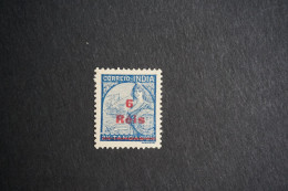 (M) Portuguese India - 1942 Padroes W/OVP 6 R - Af. 373 (MH) - Inde Portugaise