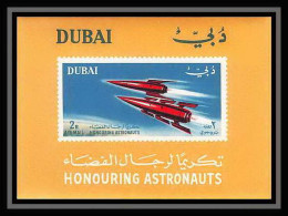 777i Dubai MNH ** Mi Bloc N° 14 Non Dentelé (Imperf) Vostok Espace Space Travel - Dubai