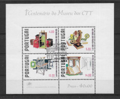 Portugal 1978 Postmuseum Block 25 Gestempelt - Used Stamps