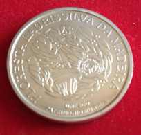 PORTUGAL 5 Euro Argent/Silver "Fôret Laurissilva De La Madère" 2007 UNC - Portogallo