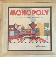 JEU DE MONOPOLY EN BOIS SERIE "NOSTALGIE" PARKER 2003 DISTRIBUTION HASBRO - Otros & Sin Clasificación