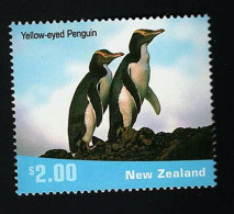 2001 Yellow Eyed Penguin Michel NZ 1954 Stamp Number NZ 1749 Yvert Et Tellier NZ 1882 Stanley Gibbons NZ 2457 Xx MNH - Ungebraucht