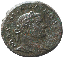 LaZooRo: Roman Empire - AE Follis Of Galerius Maximian (293-311 AD), Genius, C2 - La Tetrarchía Y Constantino I El Magno (284 / 307)
