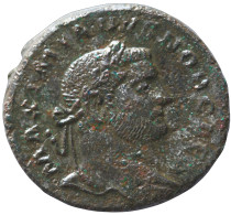 LaZooRo: Roman Empire - AE Follis Of Galerius Maximian (293-311 AD), Genius, C2 - Die Tetrarchie Und Konstantin Der Große (284 / 307)