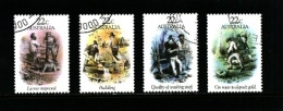 AUSTRALIA - 1981  GOLD RUSH ERA  SET  FINE USED - Gebruikt