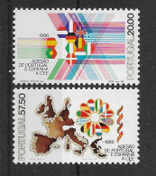 Portugal 1986 Europa Mi.Nr. 1677/78 Kpl. Satz ** Postfrisch - Neufs