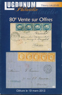 LIT - VSO - LUGDUNUM - Ventes N° 80/79/78 - Auktionskataloge
