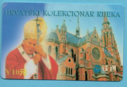 CHINA  Prepaid Phonecard  POPE -  Rare - Personnages