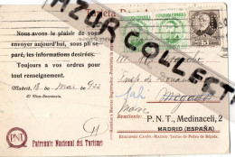 1935 . TIMBRES PERFORES P .N T . POUR MOGADOR MAROC - Otros & Sin Clasificación