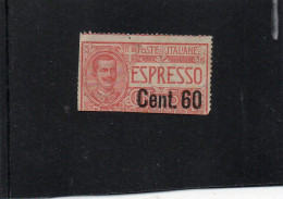 1922 - Italia - Espresso - Posta Espresso