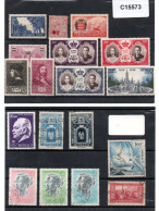 MONACO -- MONTE CARLO -- Lot 88 -- Timbres Neufs * Avec Trace De Charnière Et Poste Aérienne Mariage 1956 - Verzamelingen & Reeksen