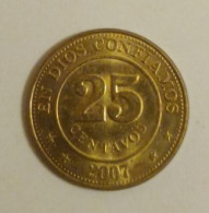 25 Cent Coin From Nicaragua, Used, Year 2007 - Andere - Europa