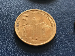 Münze Münzen Umlaufmünze Serbien 5 Dinar 2018 - Serbia