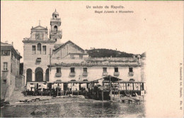 ! Alte Ansichtskarte Un Saluto Da Rapallo, Bagni Jolanda - Other & Unclassified