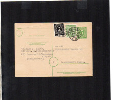 Berlin Brandenburg - Fernpostkarte Mit Mischfrankatur - Belzig - 13.3.46 - P2 (1ZKSBZ064) - Berlijn & Brandenburg