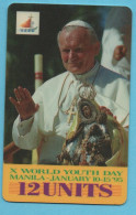 ITALY  Prepaid Phonecard  POPE -  RARE - Personnages