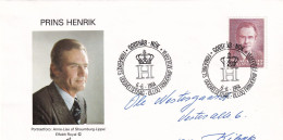 GRENLAND, 1984 PRINS HENRIK - Storia Postale