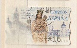 Espagne Spain España - Etiquetas Franqueo / ATM - Virgin Of The Almudena. Madrid - Mi AT28 Yt D22 - Timbres De Distributeurs [ATM]