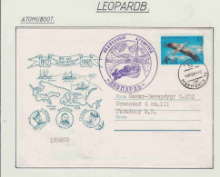 Russia Atom U Boot Leopardb Ca Murmansk 18.09.1991(OR221) - Navires & Brise-glace