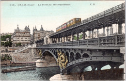 Paris  Passy ,  Le Pont Du Metropolitain (Unused) - Métro Parisien, Gares