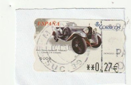 Espagne Spain España - Etiquetas Franqueo / ATM - Car (10) Donosti (1928) - Mi AT141 Yt D94 - Vignette [ATM]