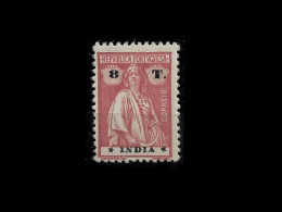 PORTUGUESE INDIA 1914 CERES 8T STARS III-IV MH (NP#67-P28-L3) - Inde Portugaise