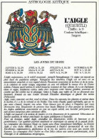 CPM L'Aigle Astrologie Aztèque - Astrología