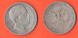 Italia Regno 2 Lire 1905 Aquila Araldica Italy Italie Vittorio Emanuele III° Silver Coin - 1900-1946 : Victor Emmanuel III & Umberto II