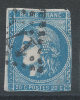 Lot N°81610   N°44-45 Ou 46, Oblitéré GC - 1870 Emission De Bordeaux