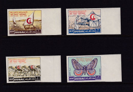 Dubai 1964 Mi 112-124 MH Red Cross Imperf Cv 20 Euro 15915 - Dubai