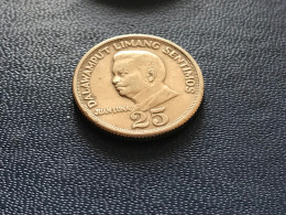 Münze Münzen Umlaufmünze Philippinen 25 Sentimos 1968 - Philippines