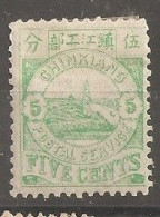 China Chine Local Chinkiang 1894  MH - Ongebruikt