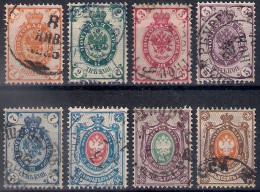 Russia 1883, Michel Nr 29-36, Used - Used Stamps