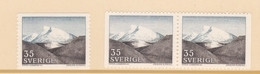 NATURE GEOLOGY NATIONAL PARKS WORLD HERITAGE LAPONIA SWEDEN SUEDE SCHWEDEN 1967 MI 575 F 599 MNH  MOUNTAINS BERGE SLANIA - Other & Unclassified