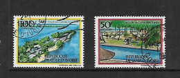 COTE D'IVOIRE 1984 TOURISME EN COTE D'IVOIRE YVERT N°701C/701D OBLITERE - Altri & Non Classificati