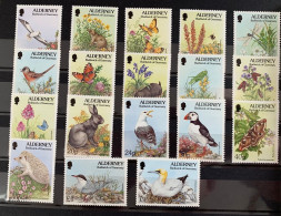 Alderney 1994, Flora And Fauna, MNH Stamps Set - Alderney