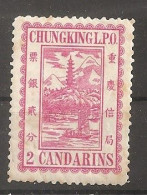 China Chine Local Chungking 1894  MH - Nuevos