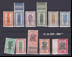 Belgisch Kongo 1947, Lot Ex Michel 263 - 288 Tadellos Postfrisch #E684b - Nuovi