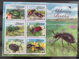 Alderney 2013, Alderney Beetles, MNH S/S - Alderney