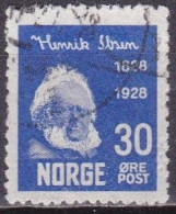 NO015D – NORVEGE - NORWAY – 1928 – HENRIK IBSEN – SG # 203 USED 5,25 € - Gebraucht