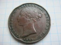 Jersey 1/26 Shilling 1851 - Jersey