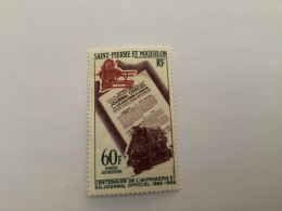 Timbre Poste Aérienne No 37** Saint-pierre Et Miquelon - Unused Stamps