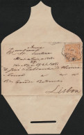 Cover - To Rua Conde Barão, Lisboa -|- Postmark - Lisboa. 1906 - Briefe U. Dokumente