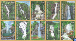 Sri Lanka Stamps 2024, Waterfalls, MNH - Sri Lanka (Ceylan) (1948-...)