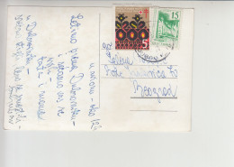 Yugoslavia Tuberculosis Solidarity Week Postcard Zagreb Dubrovnik Postmark (me016) TBC Tuberkulose Tuberculose Red Cross - Beneficenza